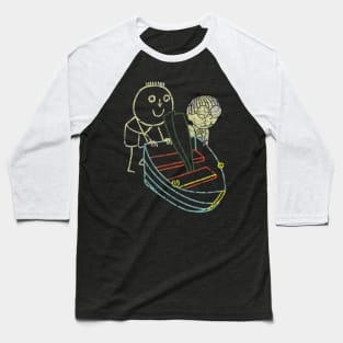 Simon in the Land of Chalk Drawings Baseball T-Shirt